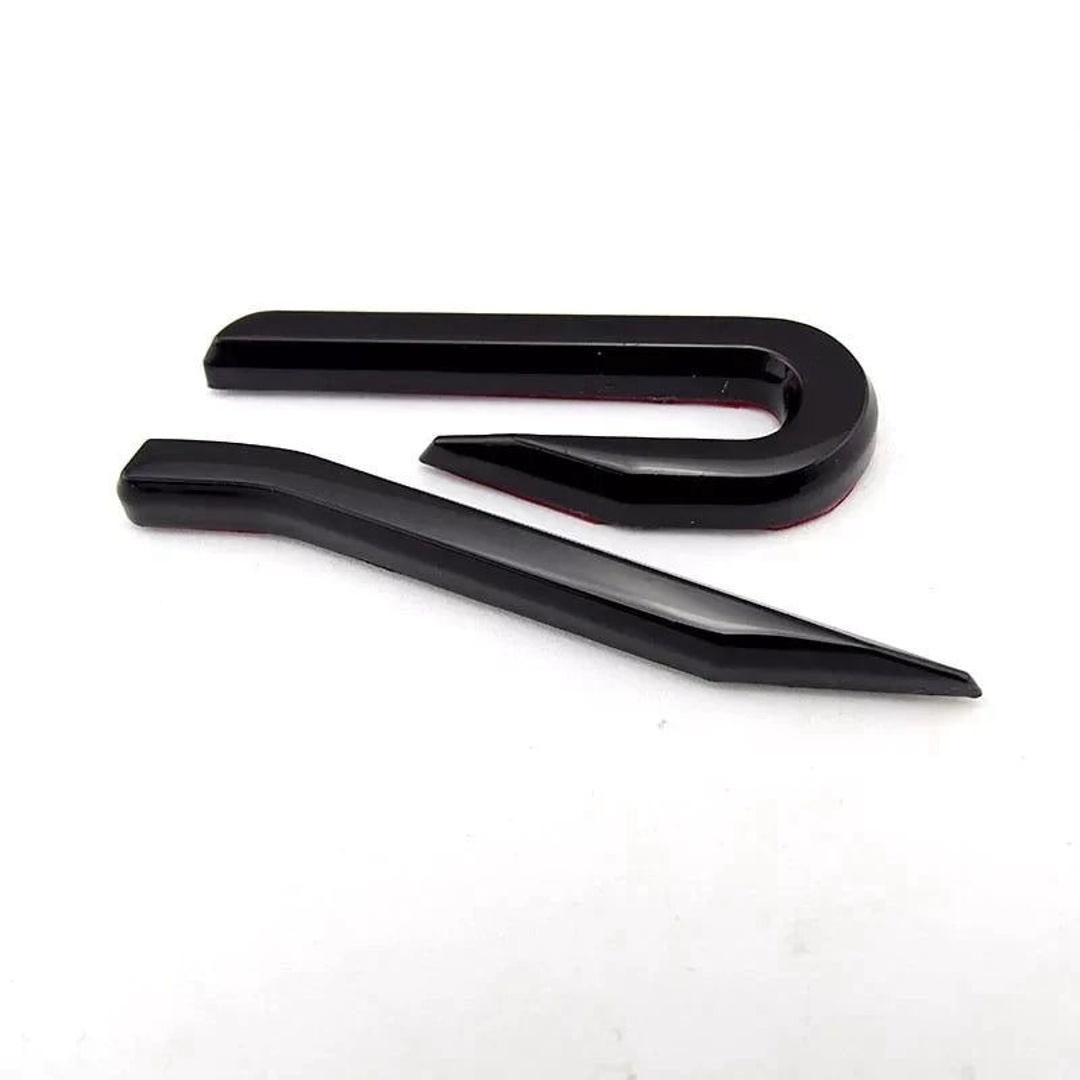 EMBLÈME DE COFFRE ET AILES R NOIR COMPATIBLE VOLKSWAGEN