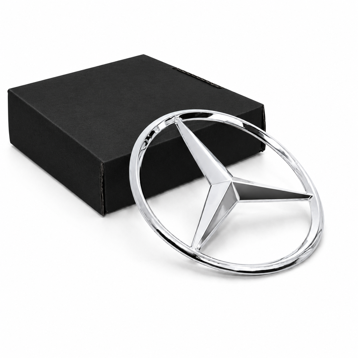 LOGO DE COFFRE CHROME COMPATIBLE POUR MERCEDES CLASSE C / A / GLC/ E / GLA