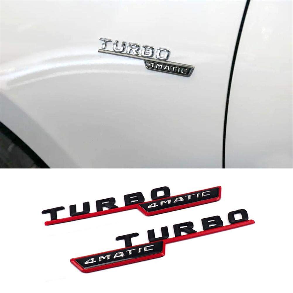 Badge Pour ailes Mercedes : Turbo 4MATIC+/Turbo AMG