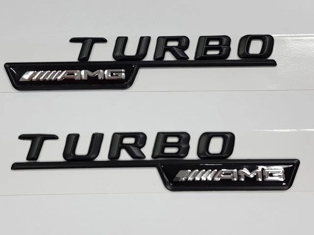 Badge Pour ailes Mercedes : Turbo 4MATIC+/Turbo AMG
