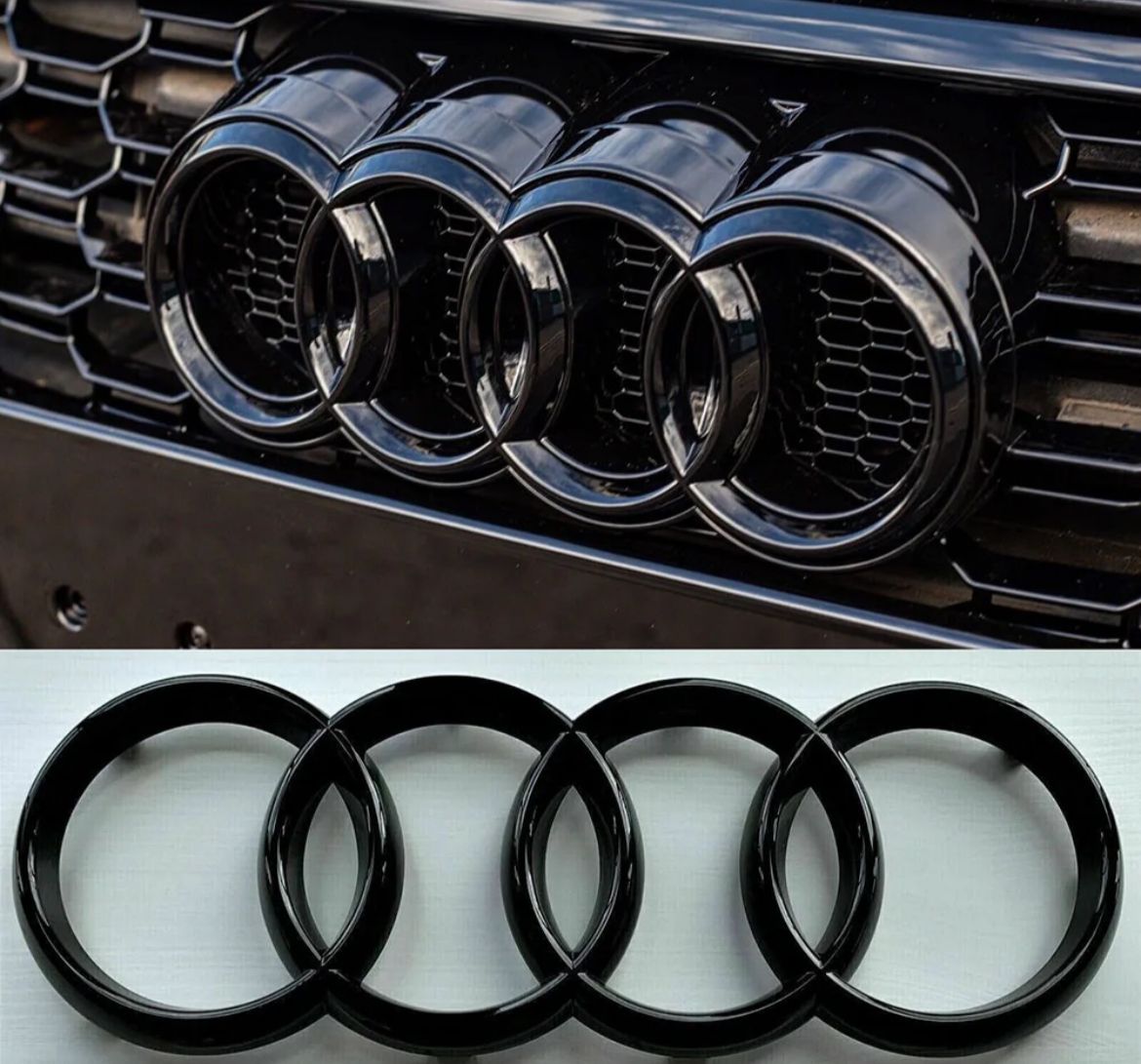 LOGO NOIR COMPATIBLE AUDI