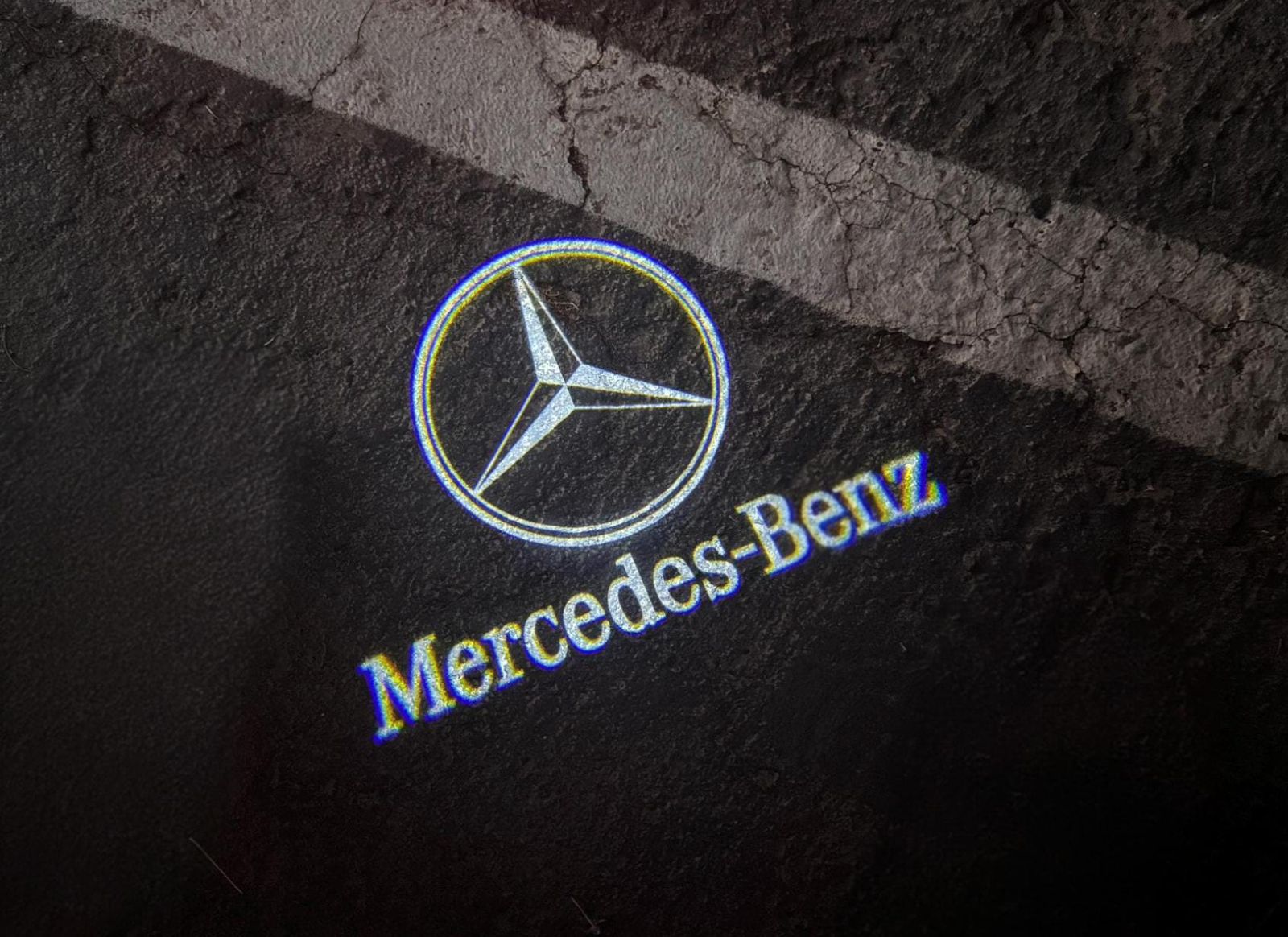 PROJECTEUR DE PORTES LOGO COMPATIBLE POUR MERCEDES CLASSE C / E / S / GLC / GLE