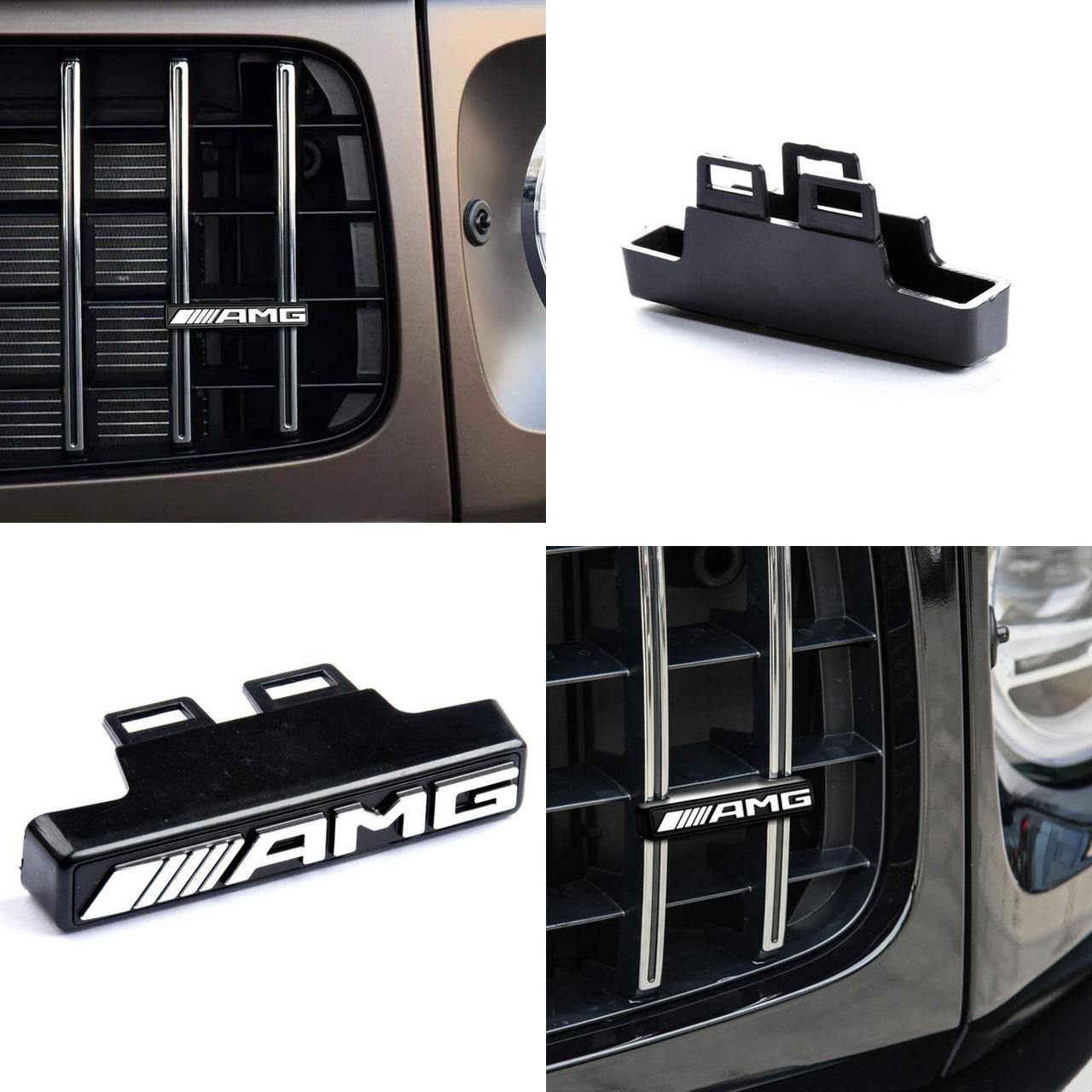 EMBLEME DE CALANDRE AMG COMPATIBLE POUR TOUT LES MERCEDES
