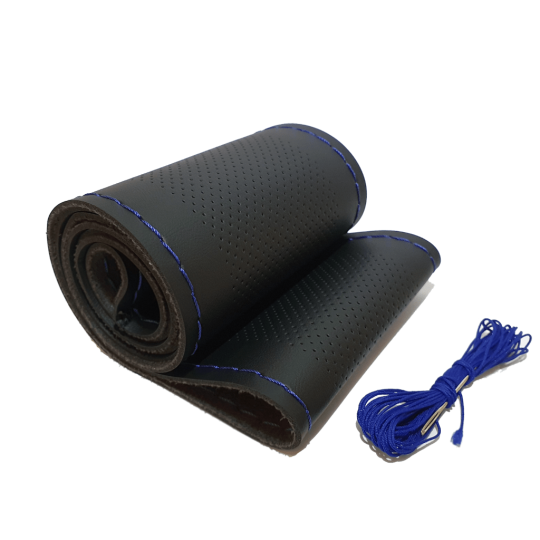 COUVERCLE DE VOLANT UNIVERSERLLE EN CUIR PERFORE POUR UNE MEILLEURE CONDUITE